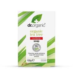 Очищающее мыло с маслом чайного дерева, 100 г Dr.Organic, Dr Organic