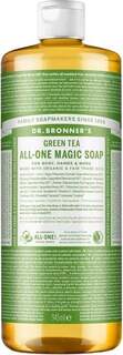Доктор Bronner&apos;s, Жидкое кастильское мыло 18в1, зеленый чай, 945 мл, Dr. Bronner&apos;s