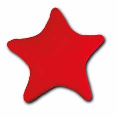 Красная декоративная подушка в виде морской звезды Captain Mike, Inne, красный