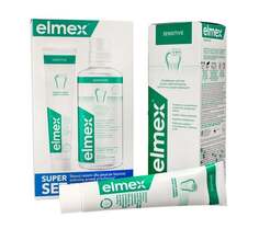 Набор зубной пасты и ополаскивателя для рта Elmex, Sensitive