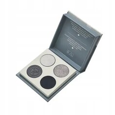 Палитра из 4 теней для макияжа глаз, Гранитный Нуар, 5,9 г Yves Rocher, серебро