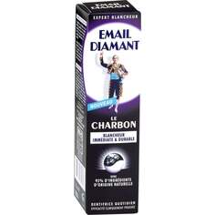 Фиолетовая паста отбеливающая с углем, 75 мл Email Diamant, Le Charbon