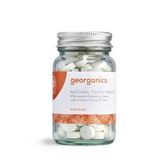 Натуральные таблетки для зубной щетки Апельсин, 120 таблеток Georganics