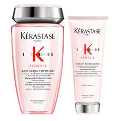 Набор против выпадения и ломкости волос: ванна 250 мл + кондиционер 200 мл Kérastase Genesis, Kerastase
