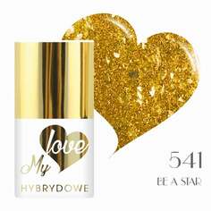 Гибридный лак для ногтей Mylove UV/Led 541 Be A Star, SUNFLOWER