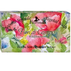 Флоринда, натуральное растительное мыло с полевыми цветами, 100 г., Florinda