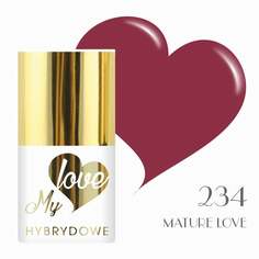 Гибридный лак Mylove UV/Led 234 Mature Love, SUNFLOWER