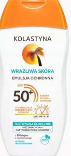 Коластина Защитная эмульсия для чувствительной чувствительной кожи SPF50, Kolastyna