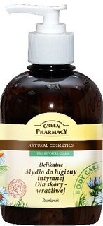 Зеленая Аптека, Мыло для интимной гигиены для чувствительной кожи Ромашка, 370 мл, Green Pharmacy
