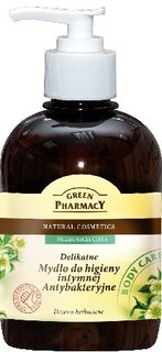 Зеленая Аптека, антибактериальное мыло для интимной гигиены, Чайное Дерево, 370 мл, Green Pharmacy