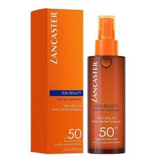 Масло для шелковистого блеска с SPF 50 - 150мл Lancaster Sun Beauty Satin Dry Oil