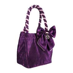 Женская дорожная косметичка STELLA из фиолетового атласа, O!Glamour, фиолетовый