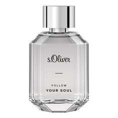 Туалетная вода, 50 мл s.Oliver, Follow Your Soul Men, sOliver