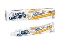 Антибактериальная зубная паста, имбирь, 75 мл Del Capitano Zenzero Toothpaste, Pasta del Capitano