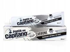 Черная зубная паста с углем, 100 мл Pasta Del Capitano