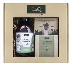 Подарочный набор Laq Dzik для мужчин (шампунь+масло+мыло)