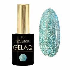Гибридный лак для ногтей, Galaxy 095 Gelaq, SUNFLOWER