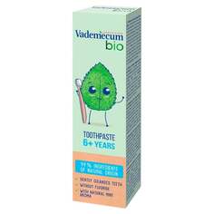 Зубная паста для детей от 6 лет с натуральным вкусом мяты 50мл Vademecum, Bio Kids Toothpaste