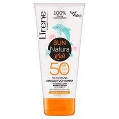 Детская солнцезащитная эмульсия SPF 50 с 1 дня 100мл Lirene SUN NATURA