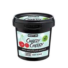 Скраб для тела Cherry Cherry с маслом косточек вишни и маслом сладкого миндаля, 200г Beauty Jar