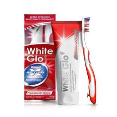 Выбор отбеливающая зубная паста 100мл + зубная щетка White Glo Professional