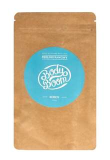 Кокосово-кофейный скраб для тела, 100 г Body Boom