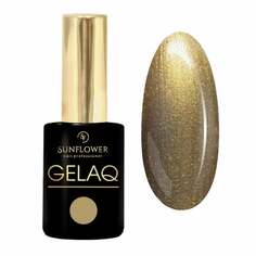 Гибридный лак для ногтей UV/Led – Noble Gold Pearl Gelaq, Pearl No. 200, SUNFLOWER