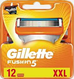Вставки для ручной бритвы Gillette Fusion 5, 12 шт.