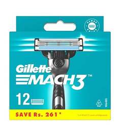 Картриджи для бритв Gillette Mach3, 12 шт.