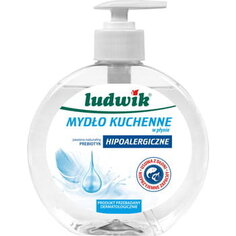 Людвик, Гипоаллергенное жидкое кухонное мыло, 380 мл, LUDWIK