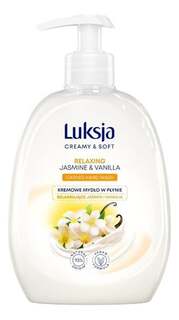 Расслабляющее сливочное жидкое мыло Жасмин и ваниль, 500 мл Luksja, Creamy &amp; Soft