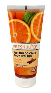 Скраб для тела «Свежий сок, апельсин и корица», 200 мл, Fresh Juice