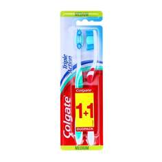 Зубная щетка Colgate тройного действия 2 шт., Colgate- Palmolive