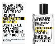Туалетная вода, 50 мл Zadig &amp; Voltaire, This Is Us!