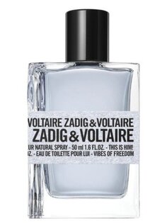 Туалетная вода, туалетная вода, 50 мл Zadig &amp; Voltaire, This Is Him Vibes Of Freedom Eau de