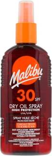 Бронзирующее масло для загара, 200 мл Malibu, Dry Oil Spray SPF30 Malibu'