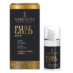 Крем для глаз, 15 мл Afrodita, Pure Gold 24 Ka Luxury Eye Cream