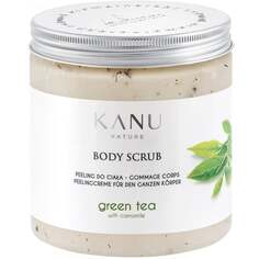 Скраб для тела Kanu Nature, зеленый чай с ромашкой, 350г