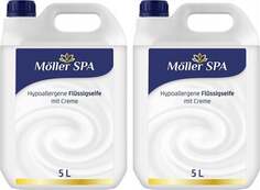 Немецкое гипоаллергенное жидкое мыло, эффективное, 2x5л = 10л Möller