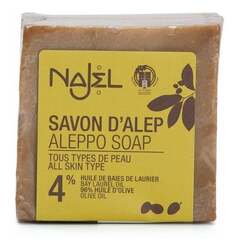 Алеппское мыло с лавровым маслом 4%, 155 г Najel, BIO