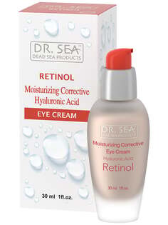 Увлажняющий и корректирующий крем для глаз с ретинолом и гиалуроновой кислотой Dr.Sea, Dr. Sea