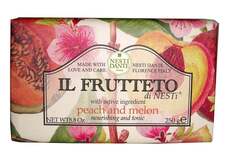 Мыло на основе персика и дыни, 250 г Nesti Dante, Il Frutteto