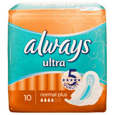 Гигиенические прокладки Always, Ultra, Normal Plus, 10 шт.
