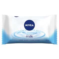 Кусковое мыло с молочным протеином 90г Nivea, Care Soap