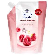 Увлажняющее мыло для рук с экстрактом малины Creamy Raspberry Refill 750мл Soraya FAMILY FRESH Hand Soap, Orkla