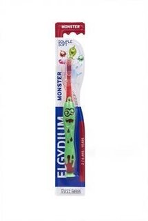 Зубная щетка для детей 2-6 лет, 1 шт. Elgydium Kids Monster, Pierre Fabre