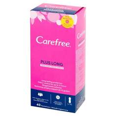 Гигиенические прокладки Plus Long, Fresh Scent, 40 шт. Carefree