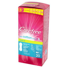 Гигиенические прокладки с экстрактом хлопка Fresh, 20 шт. Carefree