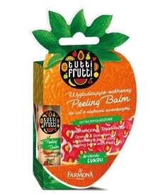 Бальзам-пилинг для губ «Апельсин и клубника», 10 г Farmona, Tutti Frutti