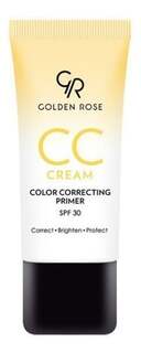 Корректирующий крем для лица Желтый, 30 мл Golden Rose, CC Cream